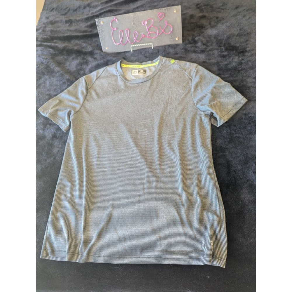 EUC RBX Performance Black/Gray Mens Crew Neck Tee L